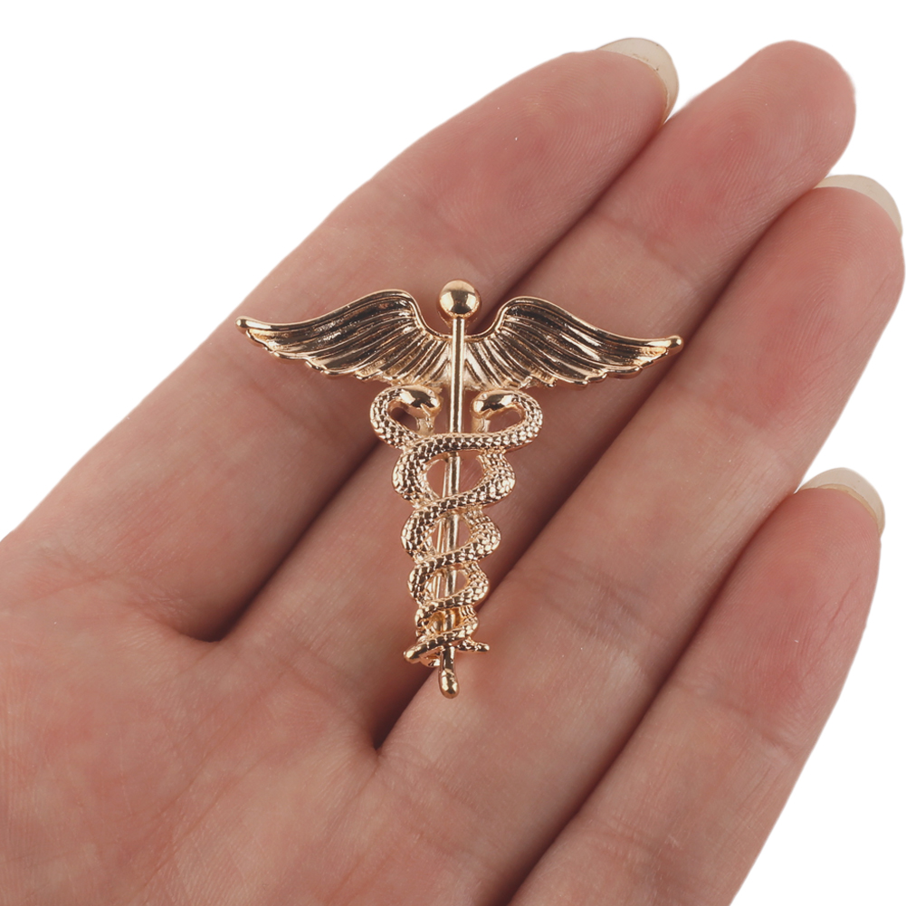 Medical Caduceus Brooch Snake  - огляд і ціна Medical Wellness & Spa Werona