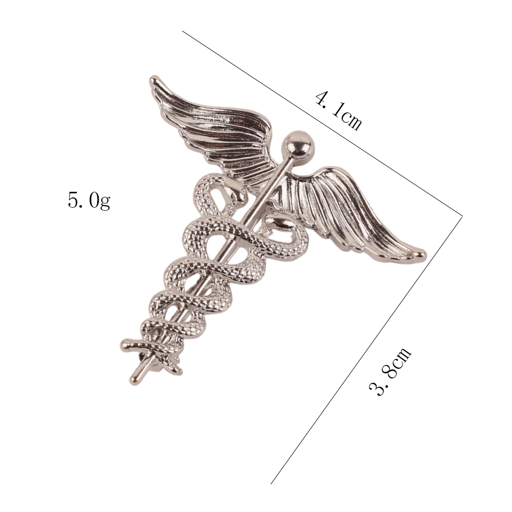 Medical Caduceus Brooch Snake  - огляд і ціна Medical Wellness & Spa Werona